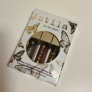 Stila Oh My Stars Glitter & Glow Liquid Eye Shadow Trio Set – New w/ Box